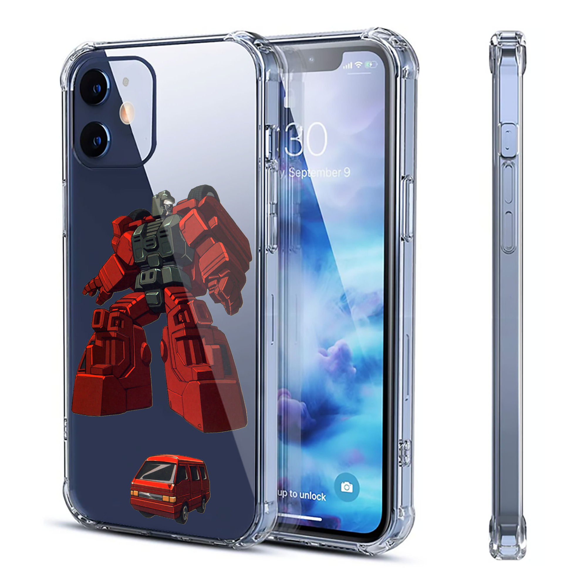 （画像用）  【iPhone 12シリーズ対応】透明スマホケース（クリアソフトケース）